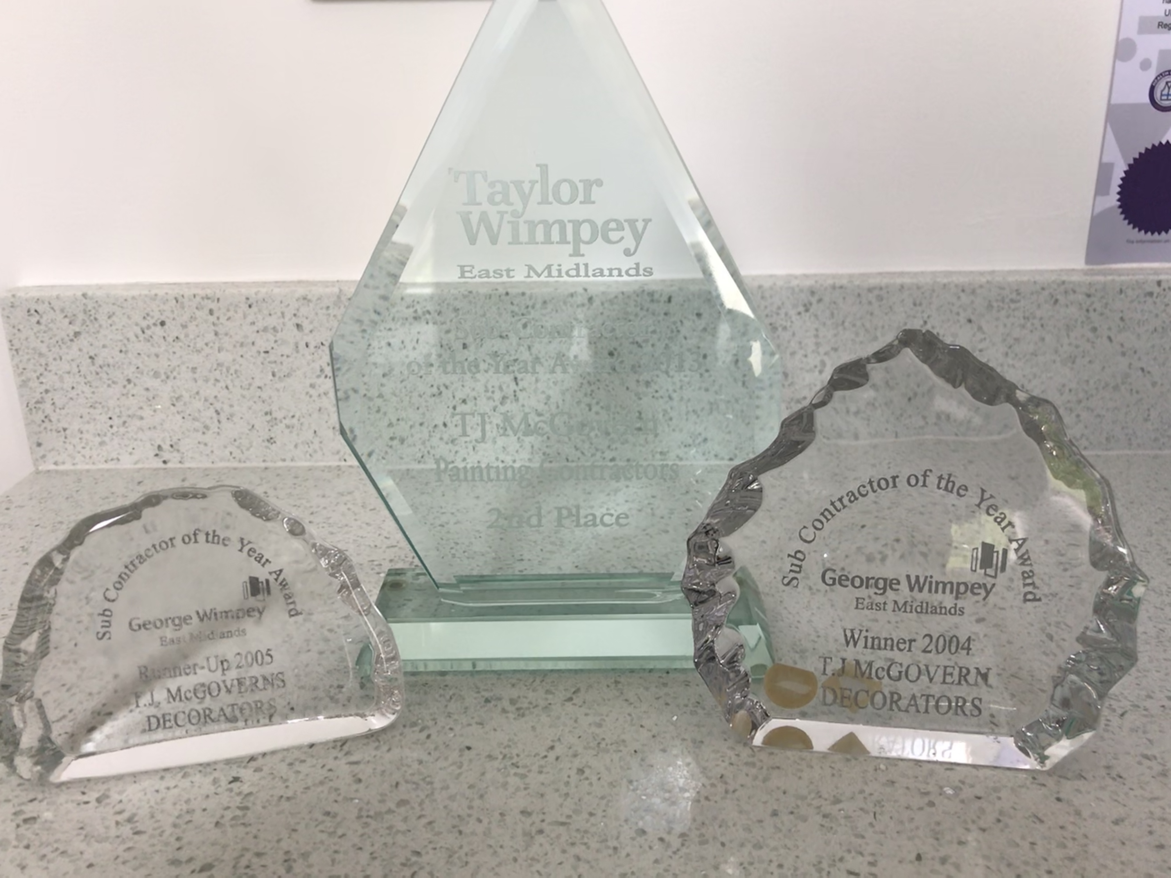 Three awards from taylor wimpey