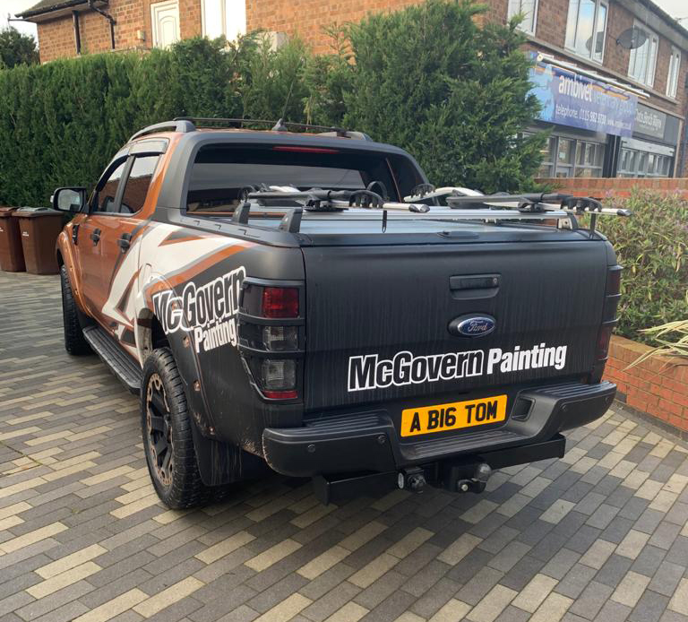 Ford Raptor with T J branding